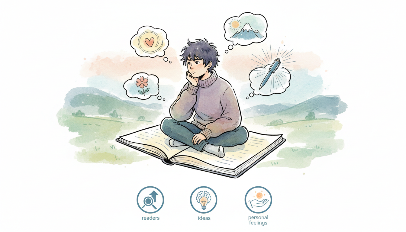 最初の記事に「あなた自身の思い」を書くのがおすすめな理由