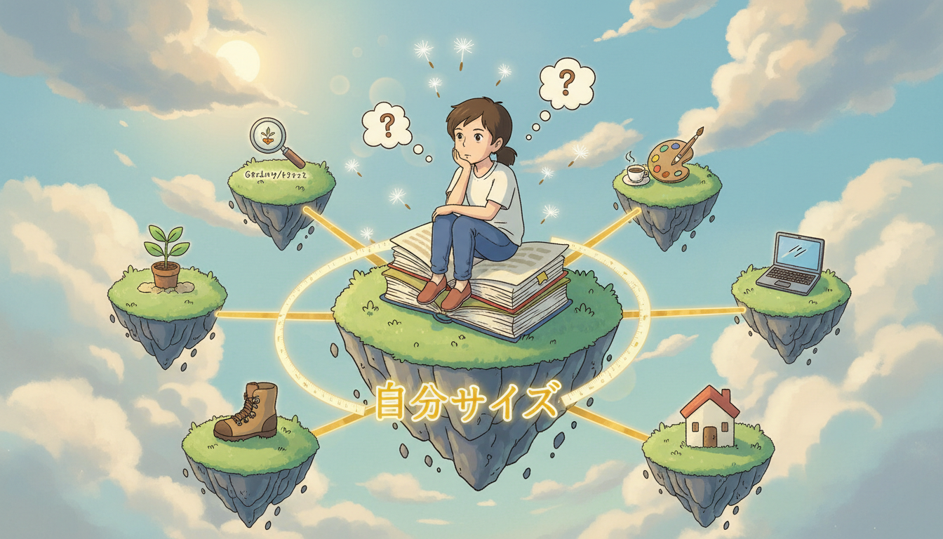 迷った時は「自分サイズ」のテーマから始めてみましょう