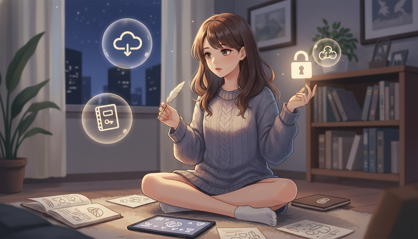ブログを自分だけの秘密の記録にするのは実はとても簡単なんです