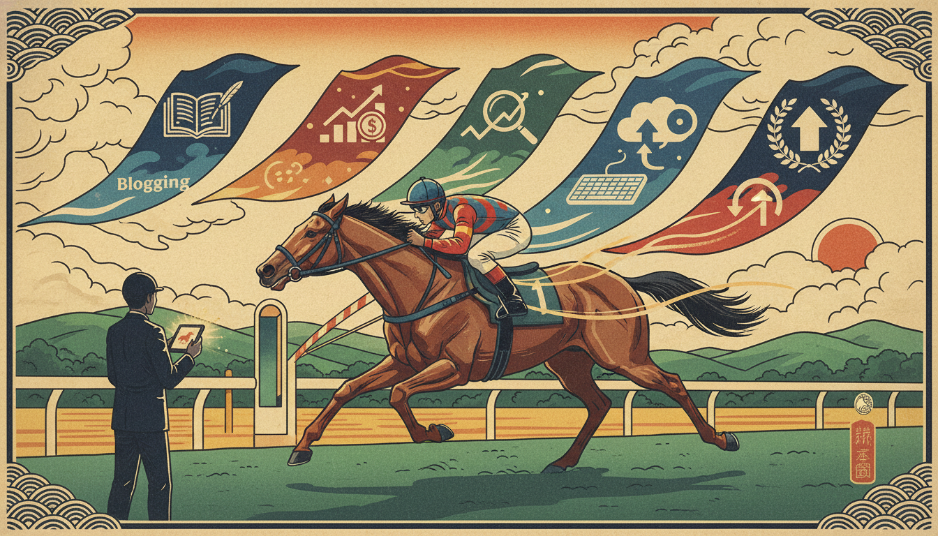 迷わず進める!競馬ブログを開設するための6つの手順