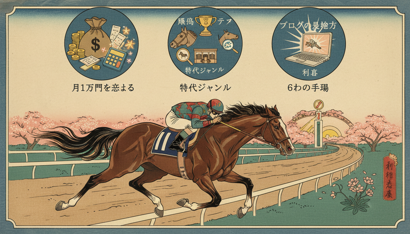 どんなテーマがいいの?競馬ブログで人気の特化ジャンル3選