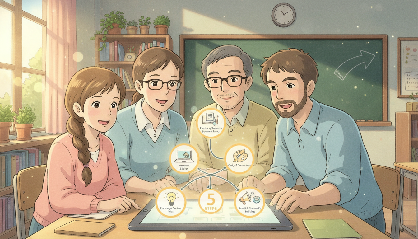 失敗しないための具体的な開設手順と注意点を5つのステップで解説します